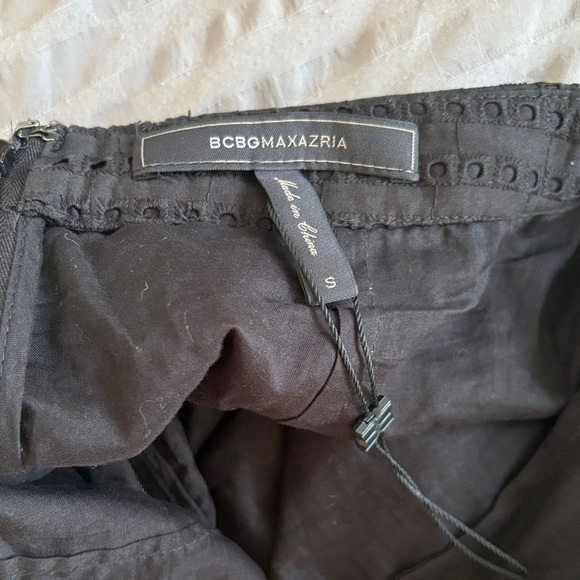 BCBGMaxAzria Black Layered Maxi Skirt - Picture 3 of 3